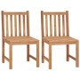 Garden dining set 4 pieces solid teak wood by vidaXL, Garden sets - Ref: Foro24-3157154, Price: 597,51 €, Discount: %