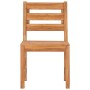 Garden chairs, 4 units, solid teak wood by vidaXL, Garden chairs - Ref: Foro24-3157174, Price: 322,99 €, Discount: %