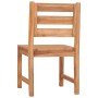 Garden chairs, 4 units, solid teak wood by vidaXL, Garden chairs - Ref: Foro24-3157174, Price: 322,99 €, Discount: %