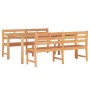 Garten-Essgruppe 3-teilig aus massivem Teakholz von vidaXL, Gartensets - Ref: Foro24-3157202, Preis: 988,23 €, Rabatt: %