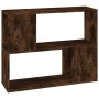 Estantería/divisor de espacios color roble ahumado 80x24x63 cm de vidaXL, Muebles TV - Ref: Foro24-826644, Precio: 46,98 €, D...