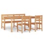 Garten-Essgruppe 4-teilig aus massivem Teakholz von vidaXL, Gartensets - Ref: Foro24-3157203, Preis: 800,99 €, Rabatt: %