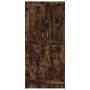 Smoked oak plywood cabinet 82.5x51.5x180 cm by vidaXL, Wardrobes - Ref: Foro24-826638, Price: 174,02 €, Discount: %