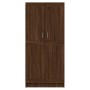 Armario madera contrachapada roble marrón 82,5x51,5x180 cm de vidaXL, Armarios roperos - Ref: Foro24-826640, Precio: 170,88 €...