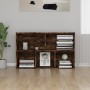 Regal/Sideboard aus geräuchertem Eichensperrholz, 50 x 25 x 80 cm von vidaXL, Bücherregale und Regale - Ref: Foro24-826611, P...