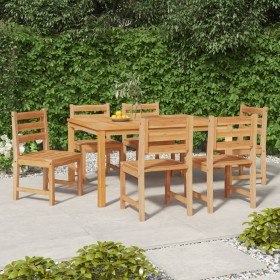 Gartenstühle 6 Einheiten aus massivem Teakholz von vidaXL, Gartenstühle - Ref: Foro24-3157175, Preis: 483,99 €, Rabatt: %