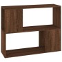 Estantería/divisor de espacios color roble marrón 80x24x63 cm de vidaXL, Muebles TV - Ref: Foro24-826646, Precio: 45,74 €, De...