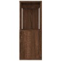 Brown oak shelving/space divider 80x24x63 cm by vidaXL, TV Furniture - Ref: Foro24-826646, Price: 45,74 €, Discount: %