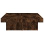 Smoked oak plywood coffee table 90x90x28 cm by vidaXL, Coffee table - Ref: Foro24-826635, Price: 80,77 €, Discount: %