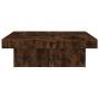 Smoked oak plywood coffee table 90x90x28 cm by vidaXL, Coffee table - Ref: Foro24-826635, Price: 80,77 €, Discount: %