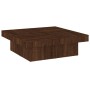 Mesa de centro de madera contrachapada roble marrón 90x90x28 cm de vidaXL, Mesas de centro - Ref: Foro24-826637, Precio: 86,7...