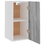 Sonoma Hängeschrank aus grauem Holzwerkstoff 29,5x31x60 cm von vidaXL, Küchenschränke - Ref: Foro24-826621, Preis: 35,22 €, R...