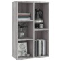 Sonoma gray plywood shelving/sideboard 50x25x80cm by vidaXL, Bookcases and shelves - Ref: Foro24-826612, Price: 41,59 €, Disc...