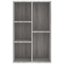 Sonoma gray plywood shelving/sideboard 50x25x80cm by vidaXL, Bookcases and shelves - Ref: Foro24-826612, Price: 41,59 €, Disc...