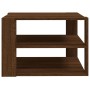 Mesa de centro madera contrachapada roble marrón 60x60x40 cm de vidaXL, Mesas de centro - Ref: Foro24-826628, Precio: 50,99 €...