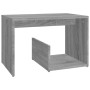 Mesa auxiliar madera contrachapada gris Sonoma 59x36x38 cm de vidaXL, Mesas auxiliares - Ref: Foro24-826633, Precio: 37,62 €,...