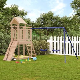 Spielplatz im Freien aus massivem Kiefernholz von vidaXL, Schaukeln und Spielgeräte - Ref: Foro24-3155873, Preis: 313,99 €, R...