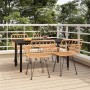 Juego de comedor de jardín 5 piezas ratán sintético de vidaXL, Conjuntos de jardín - Ref: Foro24-3157862, Precio: 412,16 €, D...