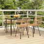 5-teiliges Garten-Essset aus synthetischem Rattan von vidaXL, Gartensets - Ref: Foro24-3157875, Preis: 411,97 €, Rabatt: %