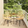 5-teiliges Garten-Essset aus synthetischem Rattan von vidaXL, Gartensets - Ref: Foro24-3157843, Preis: 356,49 €, Rabatt: %