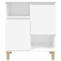 Aparadores 2 uds madera contrachapada blanco 60x35x70 cm de vidaXL, Aparadores - Ref: Foro24-3185719, Precio: 155,79 €, Descu...