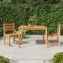 Garten-Essgruppe 3-teilig aus massivem Teakholz von vidaXL, Gartensets - Ref: Foro24-3157179, Preis: 400,99 €, Rabatt: %