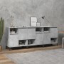 Sideboards 3 Stück betongraues Sperrholz 60x35x70 cm von vidaXL, Sideboards - Ref: Foro24-3185747, Preis: 197,87 €, Rabatt: %