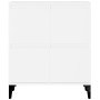 Aparadores 2 uds madera contrachapada blanco 60x35x70 cm de vidaXL, Aparadores - Ref: Foro24-3185759, Precio: 124,29 €, Descu...