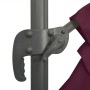 Cantilever parasol with burgundy red LEDs 400x300 cm by vidaXL, Umbrellas - Ref: Foro24-319933, Price: 253,77 €, Discount: %