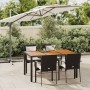 5-piece garden furniture set with black synthetic rattan cushions by vidaXL, Garden sets - Ref: Foro24-3184989, Price: 414,88...