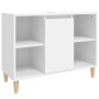 White plywood 3-piece bathroom furniture set by vidaXL, Bathroom furniture - Ref: Foro24-3185613, Price: 189,34 €, Discount: %