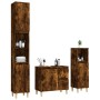 3-piece bathroom furniture set made of smoked oak plywood by vidaXL, Bathroom furniture - Ref: Foro24-3185540, Price: 198,27 ...