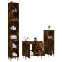 3-piece bathroom furniture set made of smoked oak plywood by vidaXL, Bathroom furniture - Ref: Foro24-3185540, Price: 198,27 ...