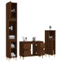 3-piece bathroom furniture set made of brown oak plywood by vidaXL, Bathroom furniture - Ref: Foro24-3185604, Price: 227,70 €...