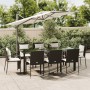 9-piece garden dining set and black synthetic rattan cushions by vidaXL, Garden sets - Ref: Foro24-3185112, Price: 803,67 €, ...