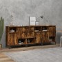 Aparadores 3 uds madera contrachapada roble ahumado 60x35x70 cm de vidaXL, Aparadores - Ref: Foro24-3185748, Precio: 214,76 €...