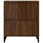 Sideboards 2 pcs brown oak plywood 60x35x70 cm by vidaXL, Sideboards - Ref: Foro24-3185766, Price: 138,67 €, Discount: %