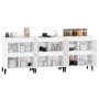 Sideboards 3 pcs white plywood 60x35x70 cm by vidaXL, Sideboards - Ref: Foro24-3185775, Price: 185,02 €, Discount: %