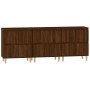 Sideboards 3 Stk. Sperrholz braune Eiche 60x35x70 cm von vidaXL, Sideboards - Ref: Foro24-3185774, Preis: 180,24 €, Rabatt: %