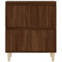 Aparadores 3 uds madera contrachapada marrón roble 60x35x70 cm de vidaXL, Aparadores - Ref: Foro24-3185774, Precio: 180,24 €,...