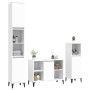 White plywood 3-piece bathroom furniture set by vidaXL, Bathroom furniture - Ref: Foro24-3185621, Price: 211,75 €, Discount: %