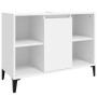 White plywood 3-piece bathroom furniture set by vidaXL, Bathroom furniture - Ref: Foro24-3185621, Price: 211,75 €, Discount: %