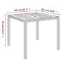 Set comedor de jardín 5 piezas con cojines ratán sintético gris de vidaXL, Conjuntos de jardín - Ref: Foro24-3184970, Precio:...