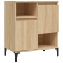 Aparadores 2 uds madera contrachapada roble Sonoma 60x35x70 cm de vidaXL, Aparadores - Ref: Foro24-3185730, Precio: 166,88 €,...