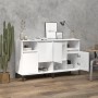 2 plywood white gloss sideboards 60x35x70 cm by vidaXL, Sideboards - Ref: Foro24-3185729, Price: 115,62 €, Discount: %