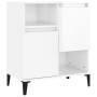 2 plywood white gloss sideboards 60x35x70 cm by vidaXL, Sideboards - Ref: Foro24-3185729, Price: 115,62 €, Discount: %