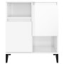 2 plywood white gloss sideboards 60x35x70 cm by vidaXL, Sideboards - Ref: Foro24-3185729, Price: 115,62 €, Discount: %