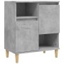 Aparadores 2 uds madera contrachapada gris hormigón 60x35x70 cm de vidaXL, Aparadores - Ref: Foro24-3185723, Precio: 138,99 €...