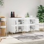 Sideboards 2 units glossy white plywood 60x35x70 cm by vidaXL, Sideboards - Ref: Foro24-3185753, Price: 129,65 €, Discount: %