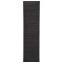 Alfombra de sisal para rascador negro 66x250 cm de vidaXL, Accesorios de muebles para gatos - Ref: Foro24-3203430, Precio: 75...